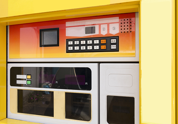 自動精算機の組立・配線