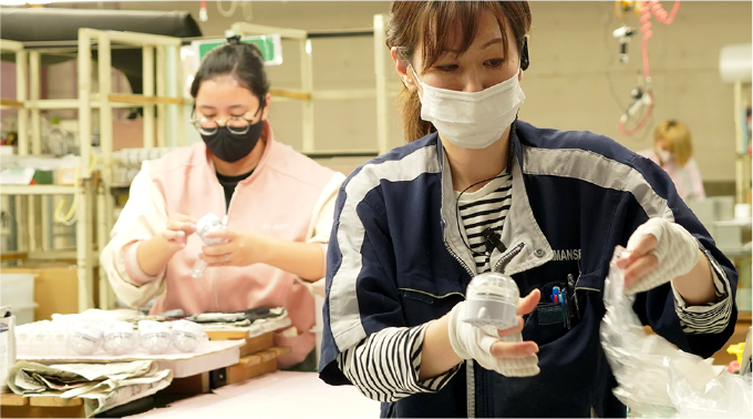 樹脂製品　組立