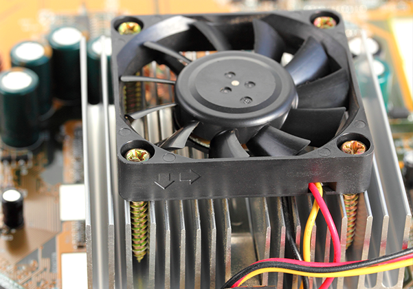 送風機の組立・配線